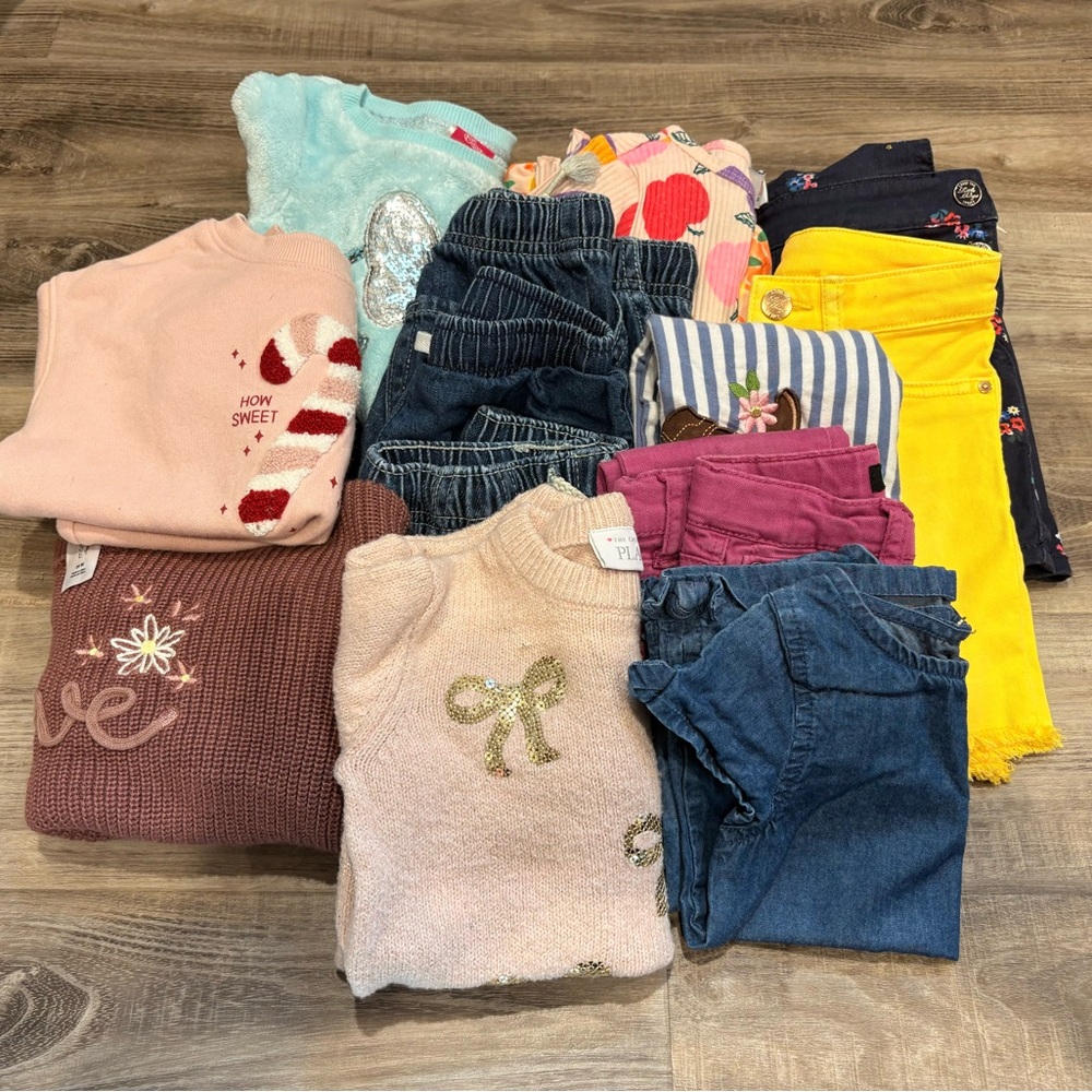 Toddlers (2T and 3T) Mixed Tops & Bottoms Bundle!